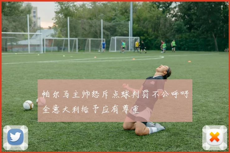 帕尔马主帅怒斥点球判罚不公呼吁全意大利给予应有尊重